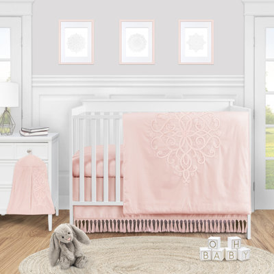 Damask crib bedding sets online